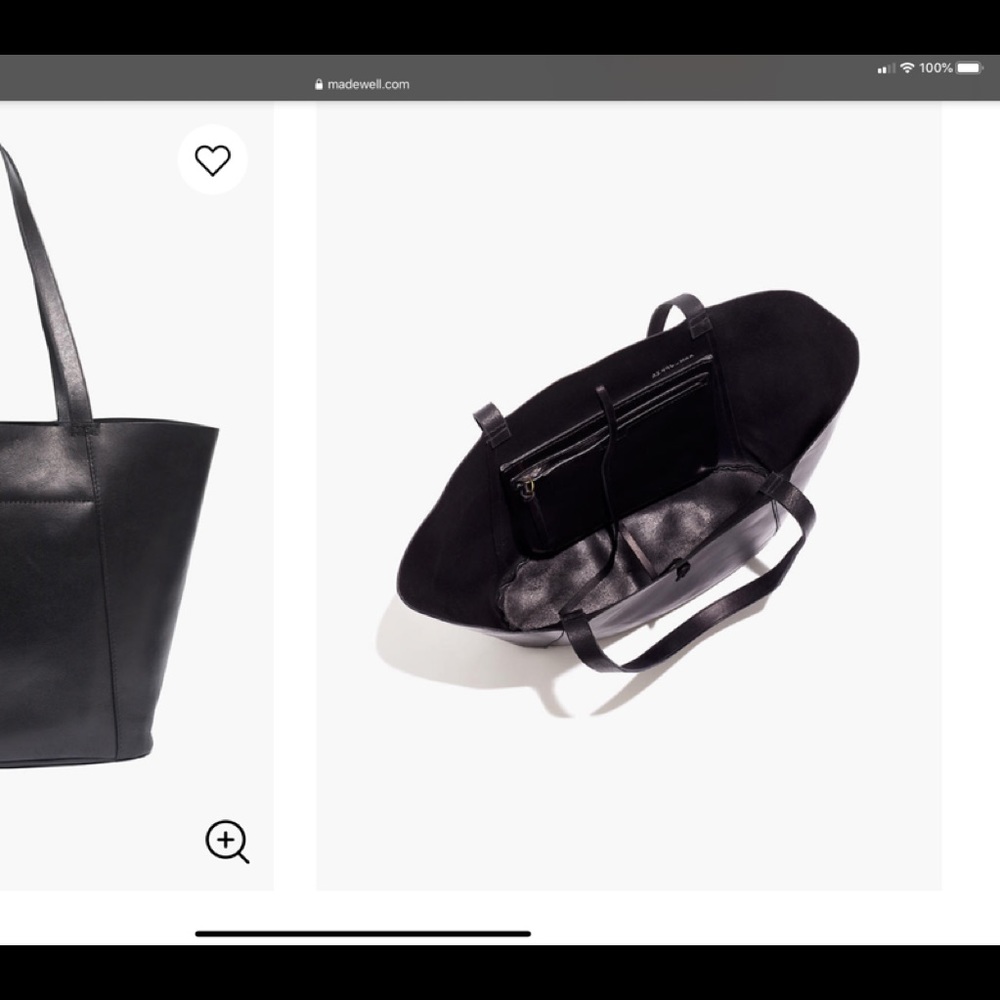 Madewell Elsewhere Tie Oversized Tote